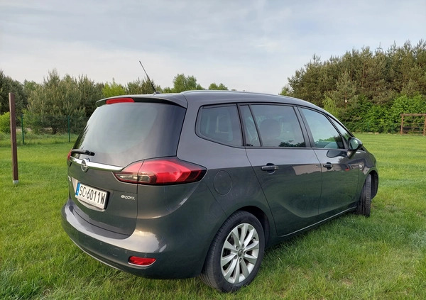 Opel Zafira cena 34000 przebieg: 201000, rok produkcji 2013 z Częstochowa małe 137